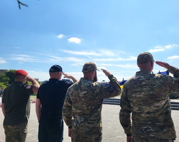 Ковельчани вшанували одну із головних національних святинь – Державний Прапор України