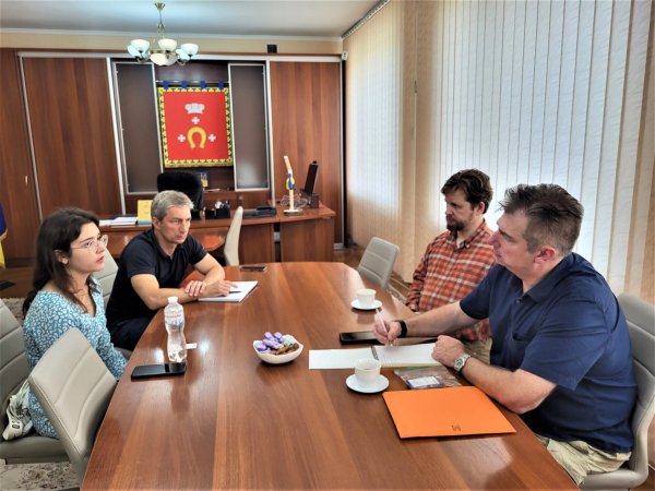 Міський голова Ігор Чайка поспілкувався з американським журналістом