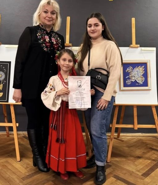 Ковельчанка Софійка Воробей здобула перемогу на конкурсі читців, присвяченого 154-й річниці від дня народження Лесі Українки