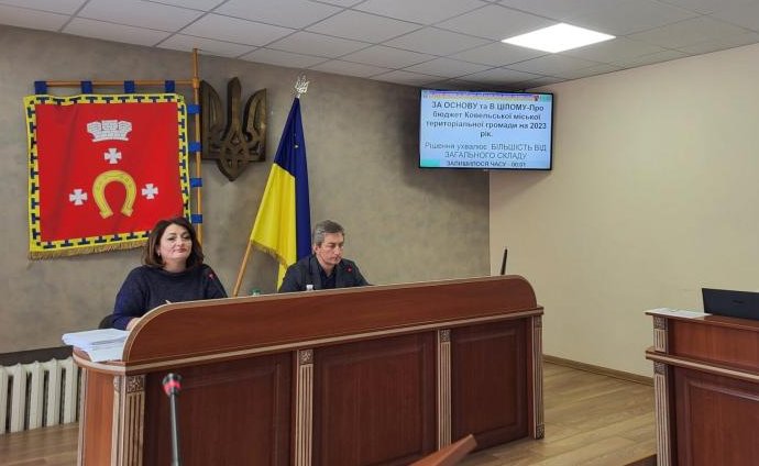 Бюджет Ковельської громади на 2023 рік прийнято!