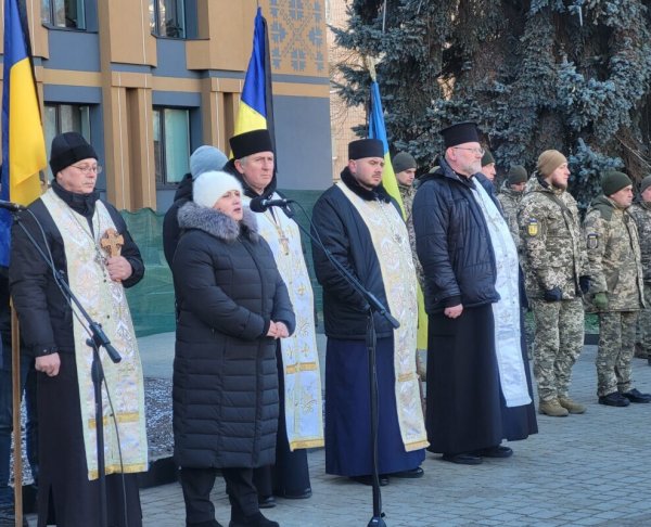 У перший день Різдва Ковель прощається з Героєм Володимиром Бичиком У перший день Різдва Ковель прощається з Героєм Володимиром Бичиком
