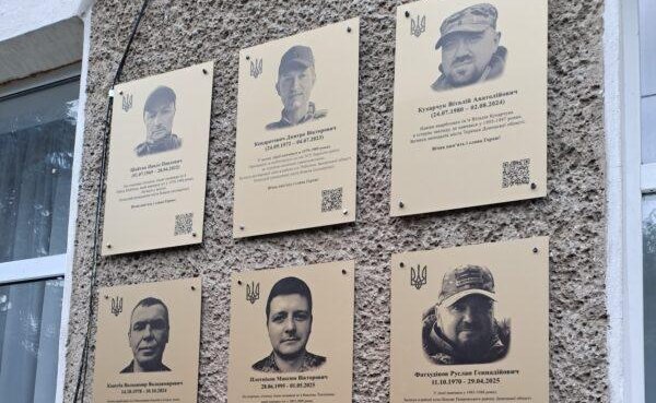 У школах Ковельської громади відкрили меморіальні дошки полеглим воїнам
