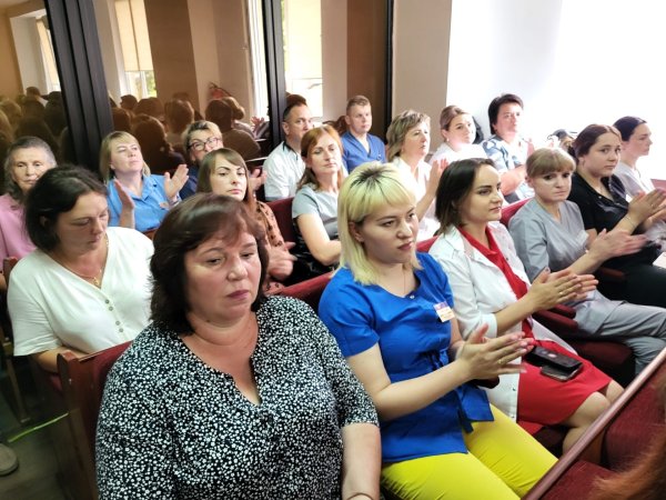 У Ковелі з нагоди професійного свята нагородили медиків У Ковелі з нагоди професійного свята нагородили медиків