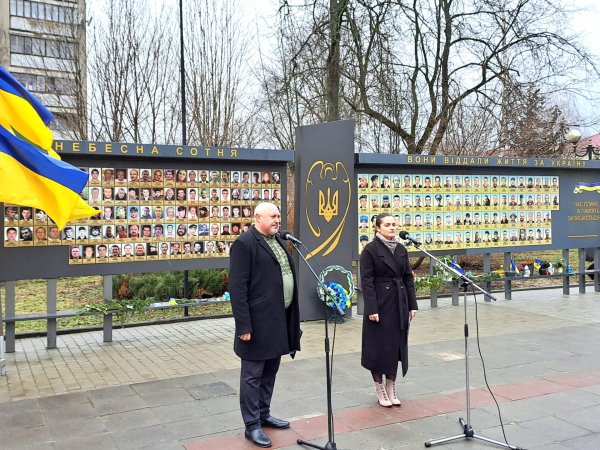 У Ковелі вшанували пам’ять Героїв Небесної Сотні У Ковелі вшанували пам’ять Героїв Небесної Сотні