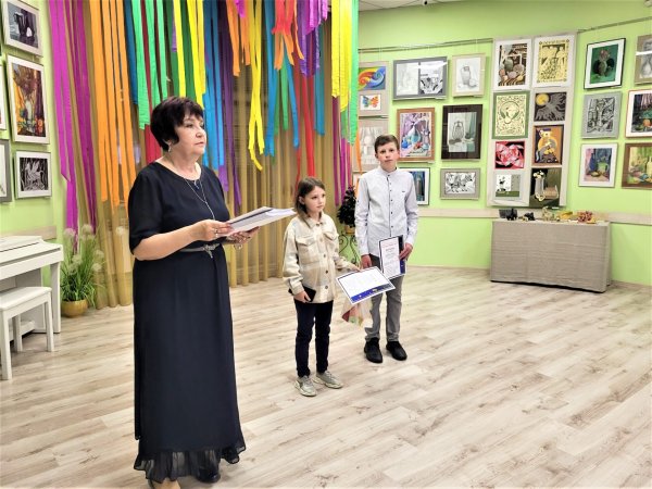 У Галереї мистецтв — звітна виставка вихованців художньої школи імені Андроника Лазарчука У Галереї мистецтв — звітна виставка вихованців художньої школи імені Андроника Лазарчука