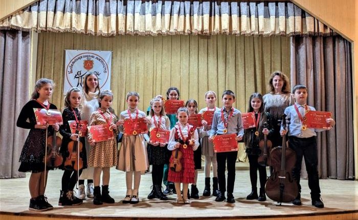 Юні вихованці школи мистецтв стали володарями Гран-прі міжнародного музичного конкурсу-фестивалю