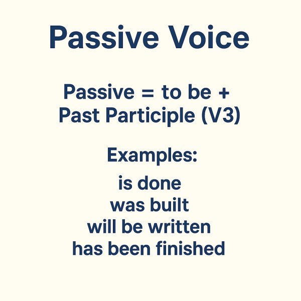 Що таке Passive Voice (пасивний стан) і навіщо він потрібен?