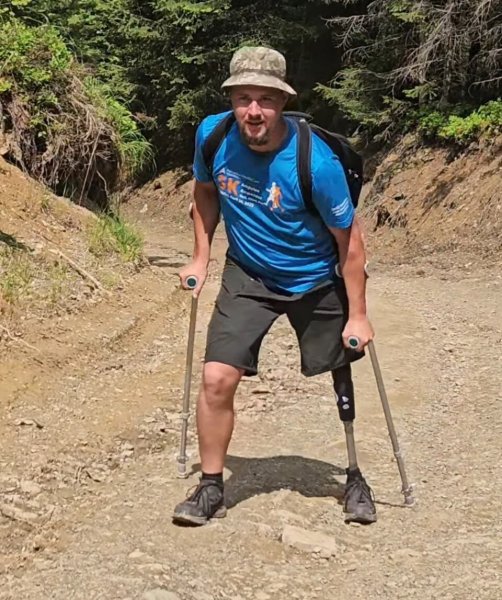 Ветеран Петро Кулик підкорив Говерлу Ветеран Петро Кулик підкорив Говерлу