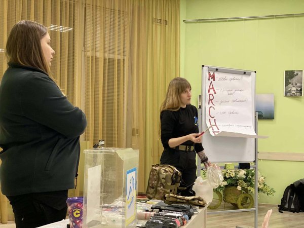 Основи домедичної допомоги освоювали працівники управління культури, молоді, спорту та туризму та керівники закладів культури і спорту