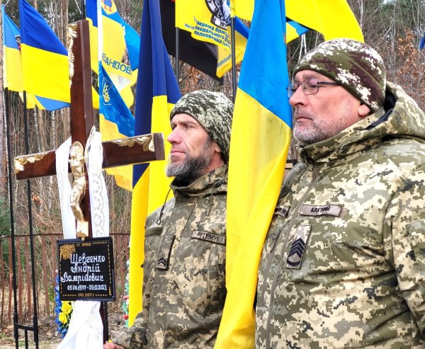 У Ковелі попрощались з військовим Андрієм Шевченком