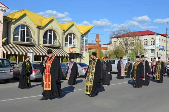 4 квітня - Хресна хода вулицями міста Ковеля