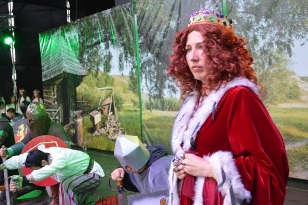 Хто працював над створенням театралізованого дійства у стилі середньовіччя? ФОТО Хто працював над створенням театралізованого дійства у стилі середньовіччя? ФОТО